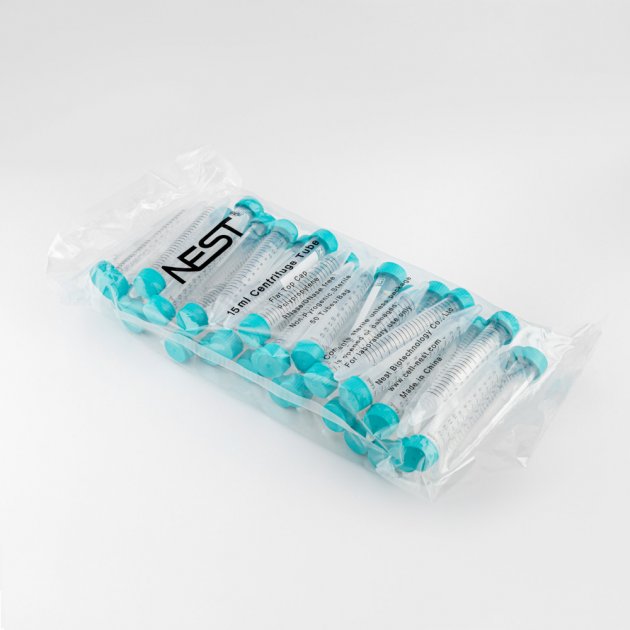 Пробірка Фалькон 15 мл Стерильні 50 шт NEST